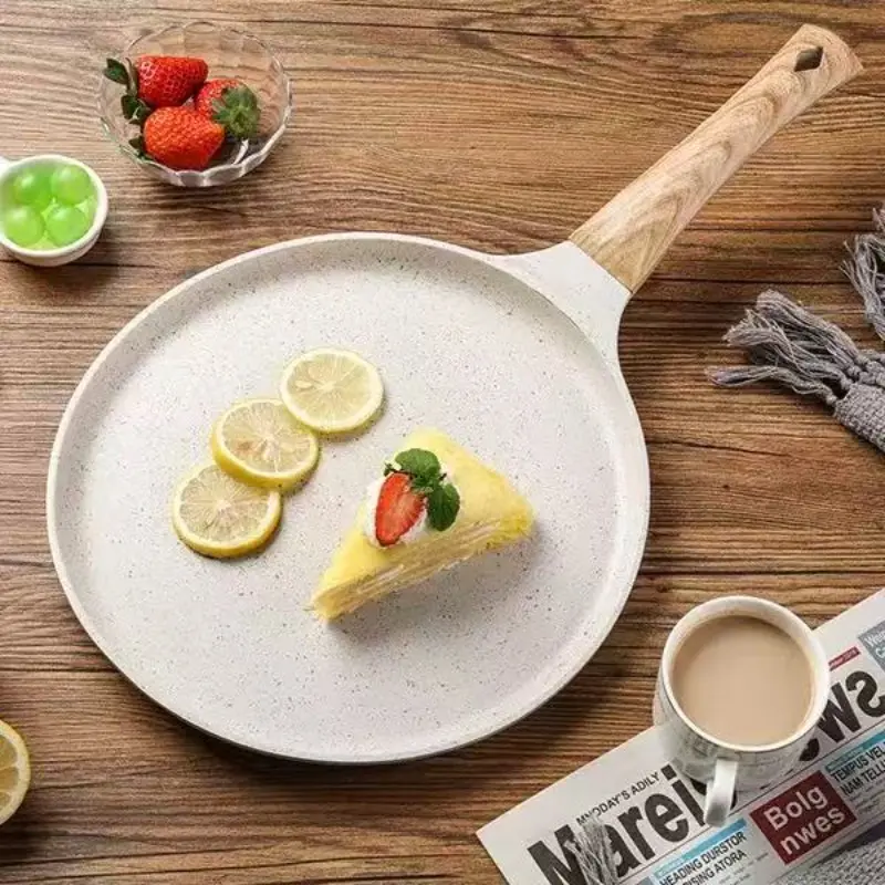 Non-Stick Tortilla Pan, Kitchen Griddle, Cooking Griddle Pan, Flat Bottom Skillet, Indian Roti Pan, Mexican Corn Tortilla Maker, Pizza Pan, High Quality Cookware, Durable Cookware, Ergonomic Handle