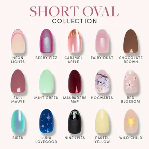 Glamnetic Short Oval Press On Nail Collection Glamnetic Short Oval Press On Nail Collection