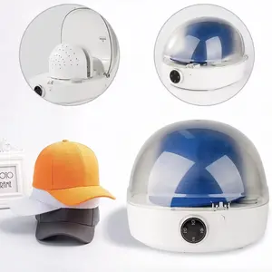 Automatic Cap Cleaner with steam and Dry,steam Cleaning&Ironing and Drying for Bucket hat Baseball Cap,hat Cleaner&Dryer for Trucker hat etc