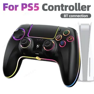 Wireless Gamepad For PS5 Compatible with Bluetooth Game Controller For DualSense PlayStation 5/PS5 Slim with Touchpad Joystick Wireless Gaming Controller Wireless Game Controllers