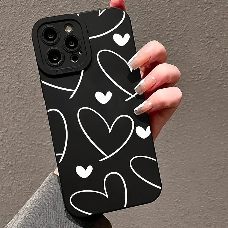 Black Brow TPU Protective Cellphone Casing - Precise Cutouts, Protection for iPhone X,XS,XS Max,11,12,12 Mini,13,13 Mini,14,15,16,16E,17, Handheld Mobile Phone Accessory, Ideal Holiday Gift for Loved Ones, summerwins