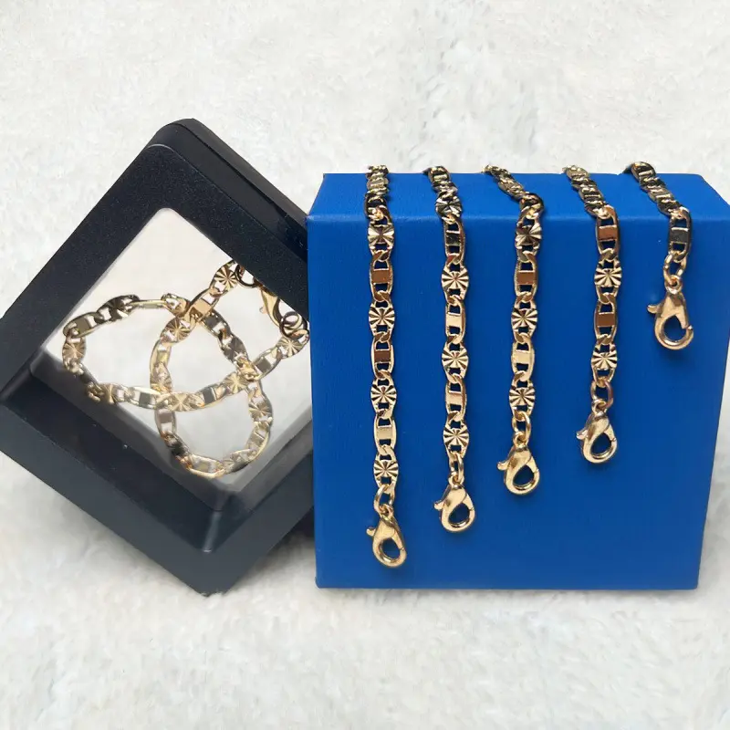TTL Shop Kids' Gold Plated Bracelet Jewelry - Fashionable Bracelet Style Bangles, Durable, Tarnish Resistant, Ideal Present for Babies, Multiple Sizes Available, Bracelets Jewelry