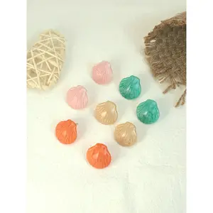 Tropical Small Shell Earrings | Macaron Color Atmosphere | Perfect for Summer Outings