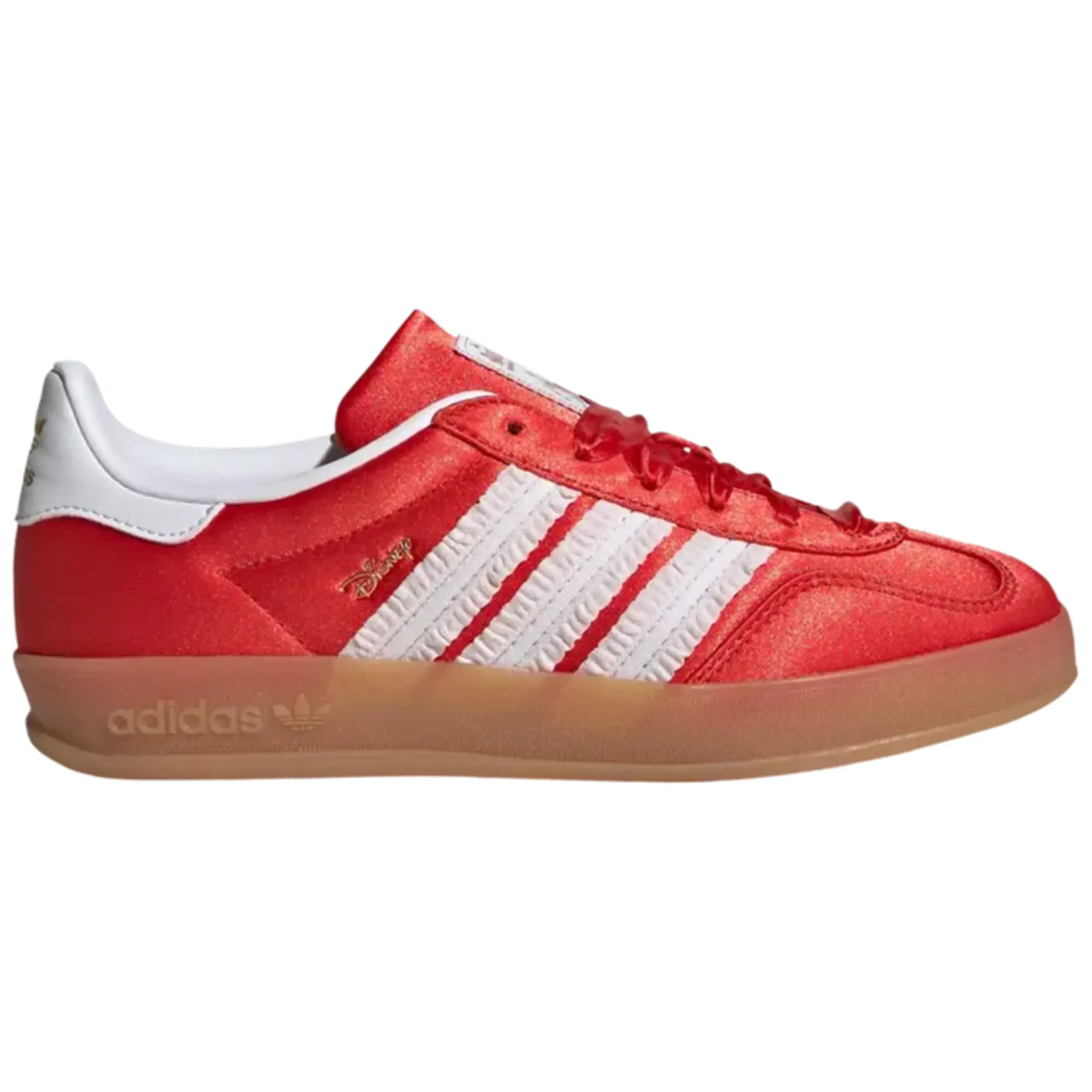 adidas Gazelle Indoor Disney Red White Gum IH1761 Youth Fashion Shoes New