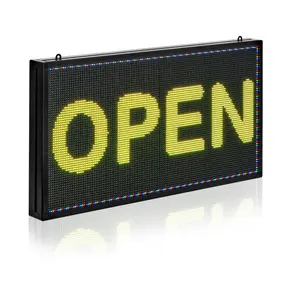 【DealsForYouDays】VEVOR Programmable LED Sign,  P5 Full Color Flexible Digital Scrolling Panel, DIY Custom Text Pattern GIF Display, Bluetooth APP Control Message Board for Store Business Advertising, Indoor 27x14 in