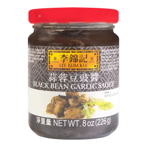 Lee Kum Kee Hong Kong Garlic Black Bean Sauce 226g - Authentic Asian Stir-Fry Seasoning