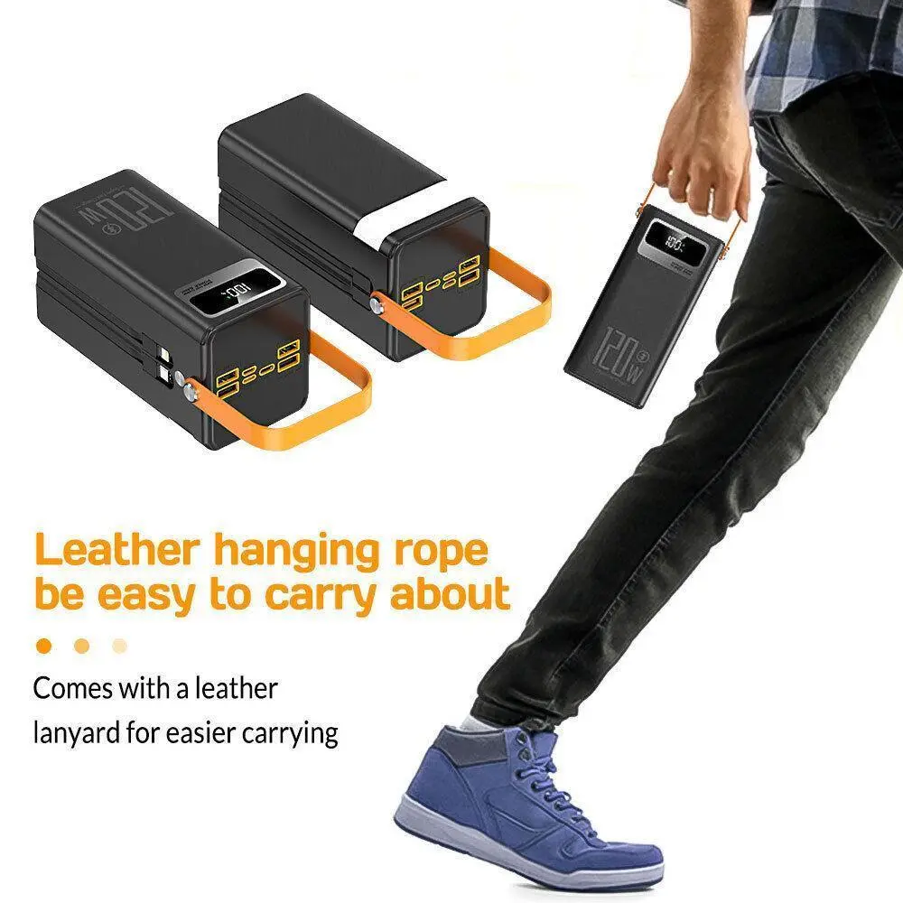KEPEAK 40000mAh Portable Power Station 22.5W Fast Charging with LED Display