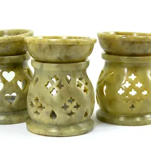 Soapstone Aroma Lamp Diffuser for Fragrance Oil Wax Melts