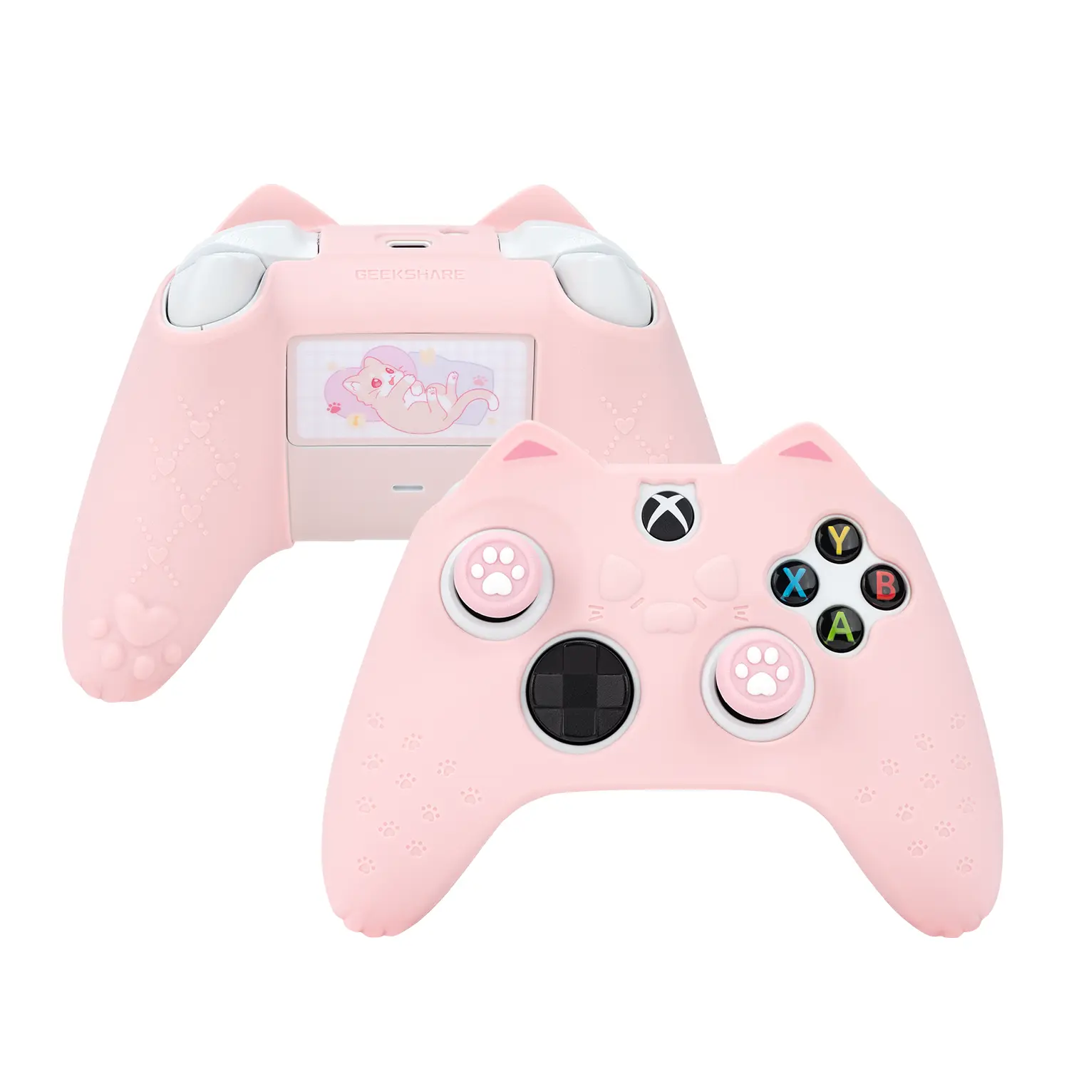 GeekShare Catroller Leather Wireless Controller Grip Handle - Xbox Console Game Peripherals Accessories, Gaming Items