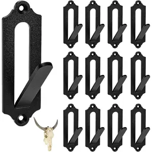 12 Packs Mount Skull Hanger, European Style Deer Head Bracket, Wall Mount for Antelope With Simple Easy Installation Kits, Antler Mounting Kit