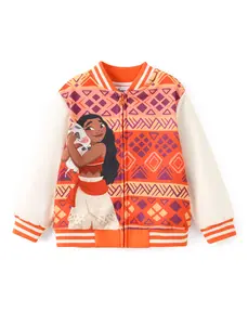 Disney Princess Kids' Baseball Jackets Featuring Moana Rapunzel & Other Princesses Colorful Printed Cute Style Vibrant Unique,SprIngGIowUp ,RefreshedLook Disney Princess Kids' Baseball Jackets Featuring Moana Rapunzel & Other Princesses Colorful Printed Cute Style Vibrant Unique,SprIngGIowUp ,RefreshedLook