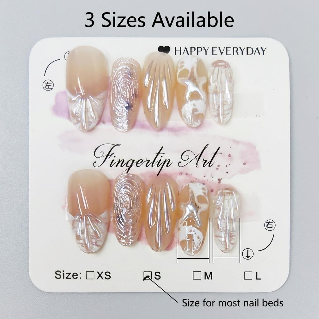 10 nail tips per set Manicure Cutics