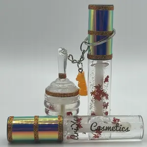 Pumpkin spice scented lip gloss