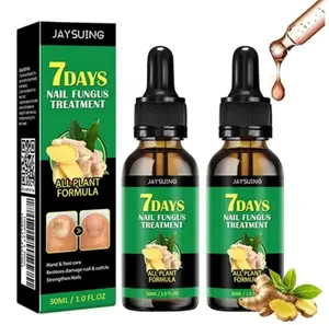 Natural Ginger Nail Care Liquid, Nourishing Nail Strengthening Liquid, Hand Foot Nail Care Product for Women & Men Daily Use fast absorb