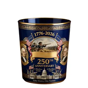Whiskey Cup for The 250Th Anniversary Celebrating 1776-2026,Reliable for Men Independence Day