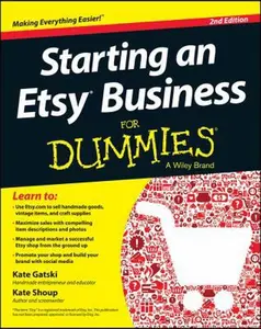 USED-Starting an Etsy Business for Dummies by Kate Gatski (Paperback)