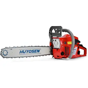 62CC Gas , 20 Inch Power Chain , 2-Cycle Handed Petrol Chainsaws Gasoline Chainsaws Garden Tool for  Trees, , Outdoor  Garden and Farm Use
