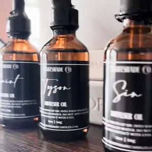 Highly Scented 2oz Diffuser Oil for Home Aroma Fragrance Freshener Room