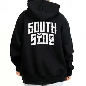 SouthSide Style Chicano Clothes Chicana Cholo Chola Style Clothing Unisex Hoodie Medium Heavy Sweatshirt for Men & Women Streetwear Menswear Oversized Top Cotton
