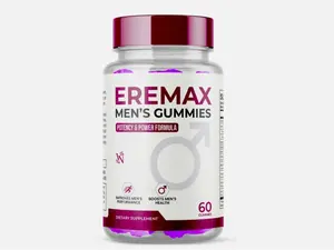 Eremax Mens Gummies, Ere Max Potent & Powerful Formula 60 Gummies Male Support