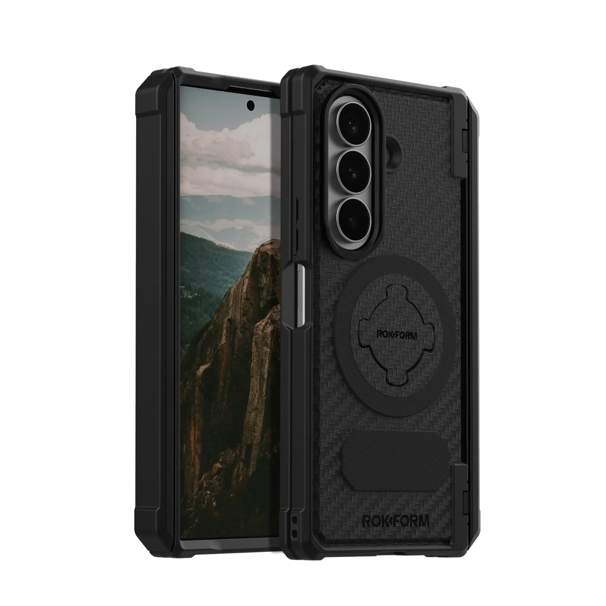 Samsung Galaxy Z Fold7 Rugged Case, Shockproof Folding Phone Shell with Wireless Charging Compatibility and Full-Body Protection, Accessories, Magnetic