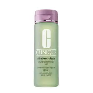 Clinique All About Clean™ Liquid Facial Soap Mild for Dry Combination Skin Types