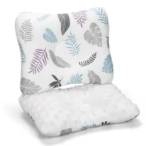 2025 New Newborn Toddler Baby Head Shaping Pillow Soft Double Sided Anti Flat Head Pillow Sleeping Support Pillow for Infant Flat Head Prevention