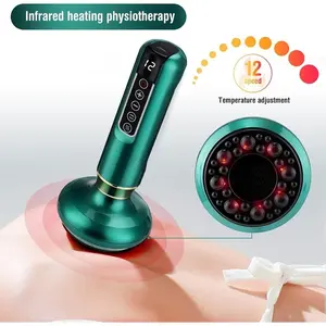 Electric Vacuum Cup Massager Machine, Multi-Function Electric Suction Cups, Body Scratching Tool, USB Charger, Home Massage Gift, Vacuum Cupping