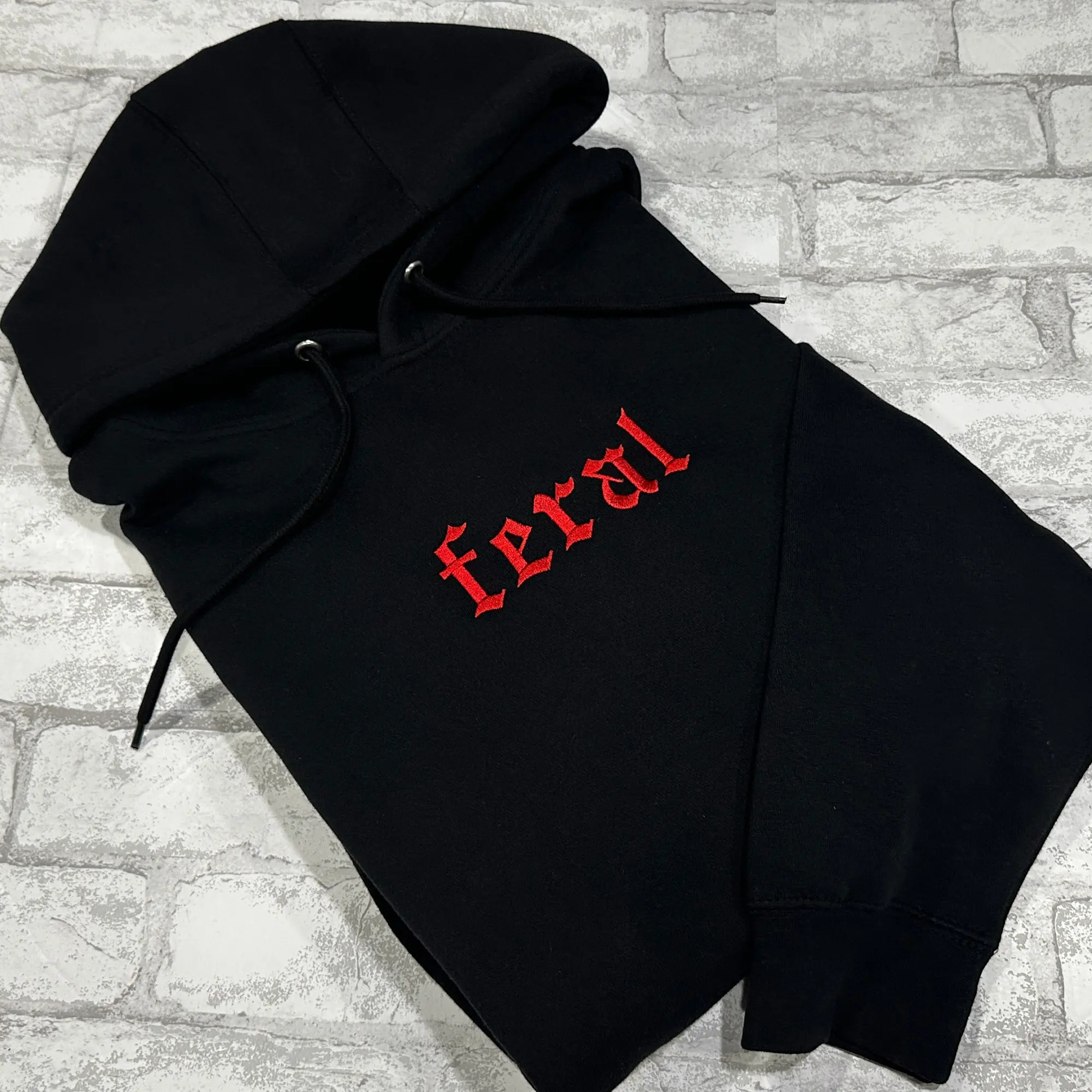 Hoodie - Red Feral