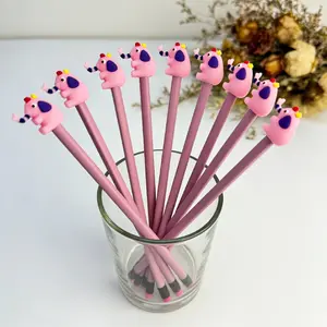 15/25pcs Creative, Simple and Lovely Elephant-shaped Wooden Pencils. Wooden Pencils in the Elephant Series Designed for Campus, for the Back-to-School Season. Colors are Random.