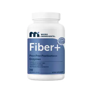 Micro Ingredients Fiber+, 240 Vegetarian Capsules