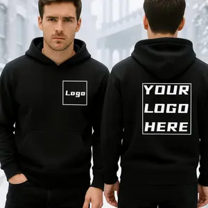 Custom Logo Hoodie - Personalized DIY Sweatshirt for Men/Women| Customizable Blank Hoodie