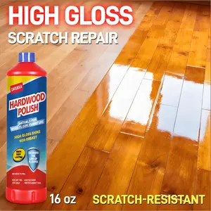 Wood Floor Polish & Restorer – High-Gloss Finish, Repairs Fine Scratches, Non-Slip, Abrasion- and Scrub-Resistant, Moisture-Resistant, Non-Greasy, No Footprints, Easy to Clean,Deep Conditioning, Wax for Hardwood, Laminate Floors & Wood Furniture, DAXAXA
