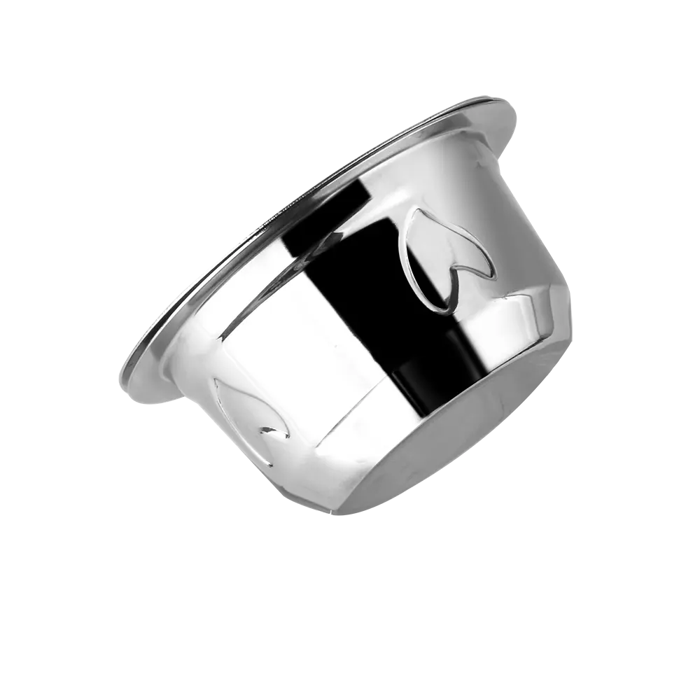 230 ml Stainless Steel Reusable Capsules for Nespresso Vertuo Pod, compatible with ENV135, for brewing espresso