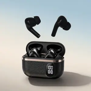 FLUFFDRIP T01 Premium Bluetooth Headphones - Luxury electronic audio headphones featuring a beautiful leather design, a digital battery indicator, and convenient charging. Lightweight wireless charging headphones.#SummerCarnival #ManyDeals