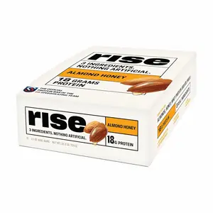 Rise Almond Honey Protein Bars (12 pack)