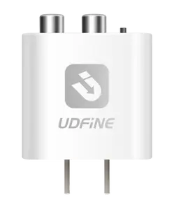 Summervibes UDFINE Smart Bluetooth 5.4 Receiver to AUX/RCA Converter for Old Speakers | High-Quality Stereo Sound | Plug & Play | No Setup Hassles | Upgrade Your Audio Experience Audio Smartphone connection apx home amplifier mixer Wireless Set tiktokshop