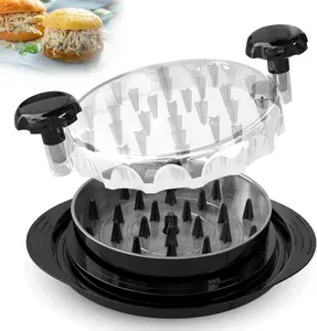 Chicken Shredder With Tray – Fast And Convenient Meat Grinder, Suitable For Shredding Chicken, Pork, Or Beef, Non-Slip Base, Dishwasher Safe – Manual Bbq Tool For Shredding Chicken In The Kitchen ...