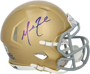 Marcus Freeman Notre Dame Fighting Irish Autographed Riddell Speed Mini Helmet - Fanatics Authentic Certified