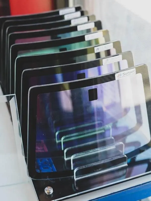 UltraVision Film - Mini Windshields Tint Display UltraVision Film - Mini Windshields Tint Display