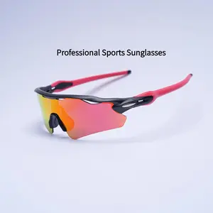 Sports Sunglasses, Outdoor Sport Glasses & Anti-Glare Shades for Men Women, UV400 Protection, Windproof Wrap Design, Non-Slip Comfort Fit for Cycling, Running, Driving, Fishing, Hiking, EBike, Golf & Mountain Biking performance eyewear