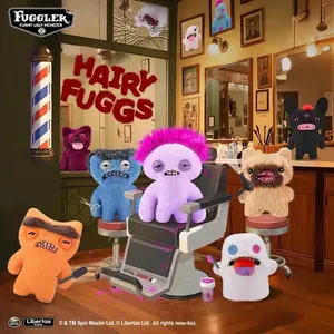 FUGGLER HAIRY FUGGS Series Cimaos Series Plush Dolls Ugly-Cute Funny and Trendy Soft Toy Collection