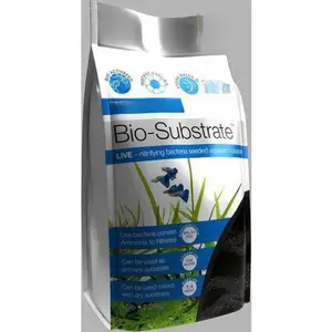 Natural Bio-Active Aquarium Sand 5lb, Seeded with Nitrifying Bacteria, Fine Substrate for Fish Tanks, Promotes Healthy Water Conditions, Reusable & Chemical-Free
