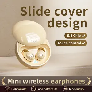 Wireless Earbuds Bluetooth 5.4 Headphones, Sleep Earbuds, Waterproof Wireless Earphones, Mini Invisible In Ear Earbuds, Suitable for Office, Sports, Sleeping, Study and Audio Calls, Built in Microphone, Gaming Bluetooth Headphones outdoorfun