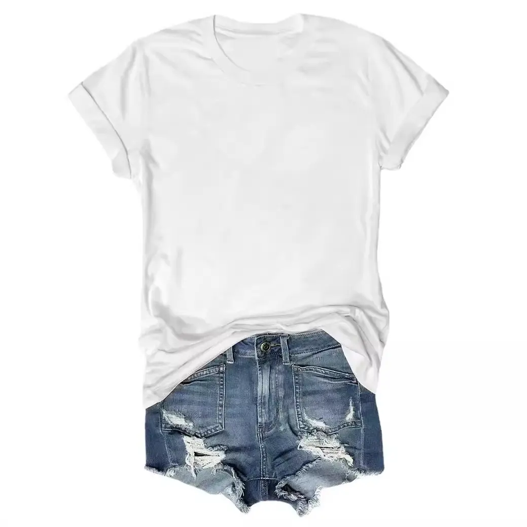 【Limited time deal】Women's Summer Undershirt Short Sleeve T-Shirt Solid Color Round Neck Casual Tee (T-shirt only) Womenswear Shortsleeve,back to school,back to school shopping