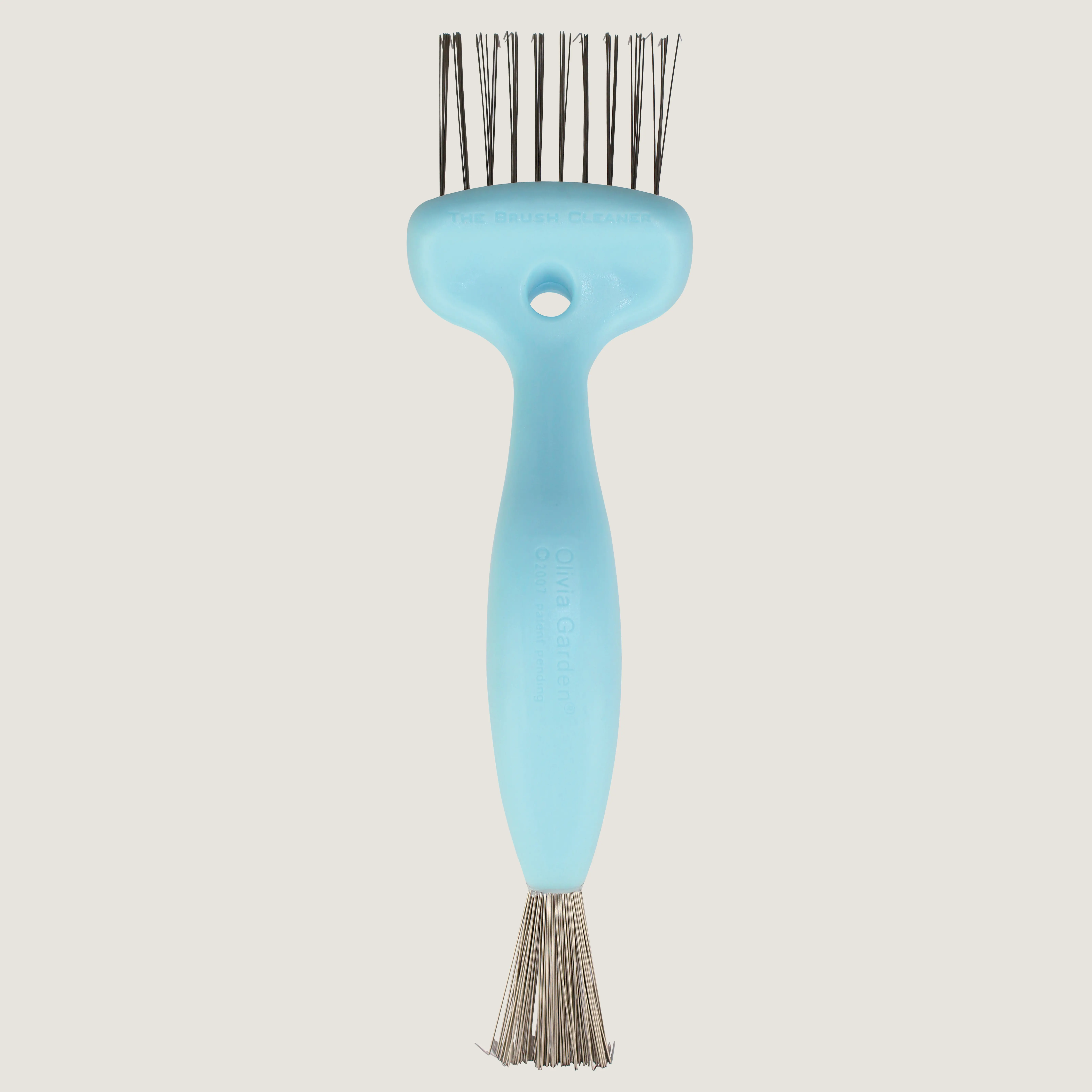 Olivia Garden Hair Brush Cleaner Tool | Professional Brush Cleaning Rake | Removes Hair, Dust & Build-Up from Hair Brushes