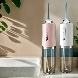 Oral Irrigator with 4 Modes & Nozzles, USB Rechargeable Oral Care Device, Lithium Ion Battery, Ideal for Festivals & Valentine’s