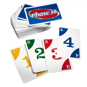 212 MAIN Phase 10 Card Game, Playing Cards, Ages 7+, Multi-Player Family Game (Office Stationery & Supplies for Computers & Office Equipment)
