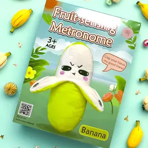 Fruit-sensing Metroneme, Plush Toys, Banana Rhythm Toys, Children's Toys, Parent-child education, Piano song, Drum Kit, Pop song