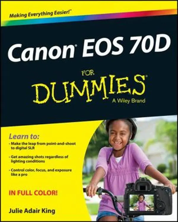 USED Book - Canon EOS 70D For Dummies by King, Julie Adair (Paperback) - english